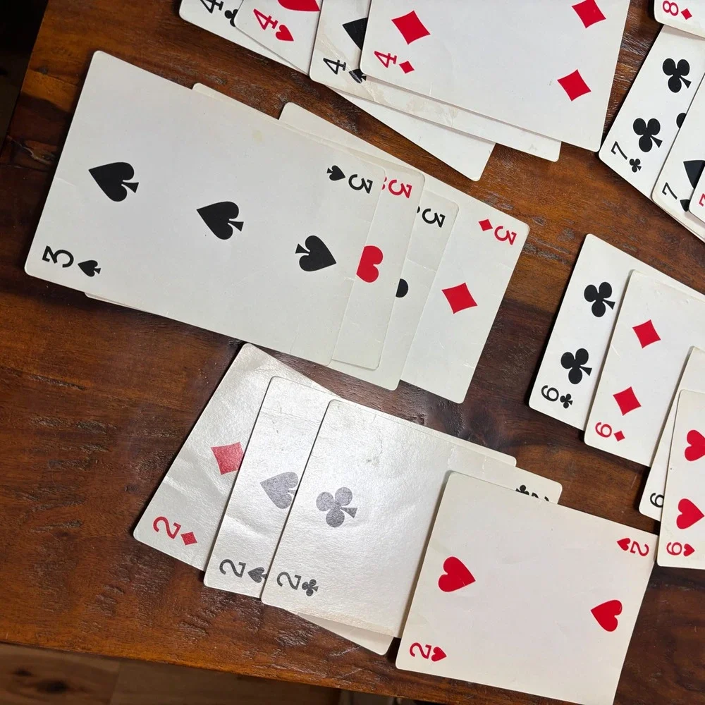 Vintage Disney Jumbo Playing Cards‎ Sorcerer Mickey Disneyland Walt Disney World